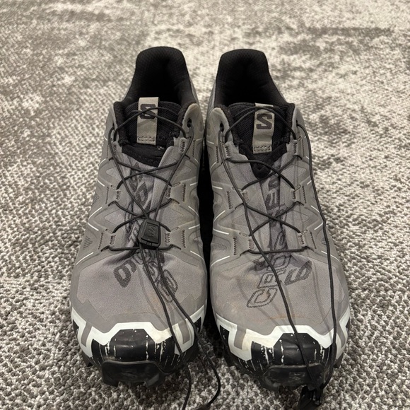 Salomon Speedcross 6 Grey Outdoor Running Shoes Mens U.S. 8 - Picture 2 of 6